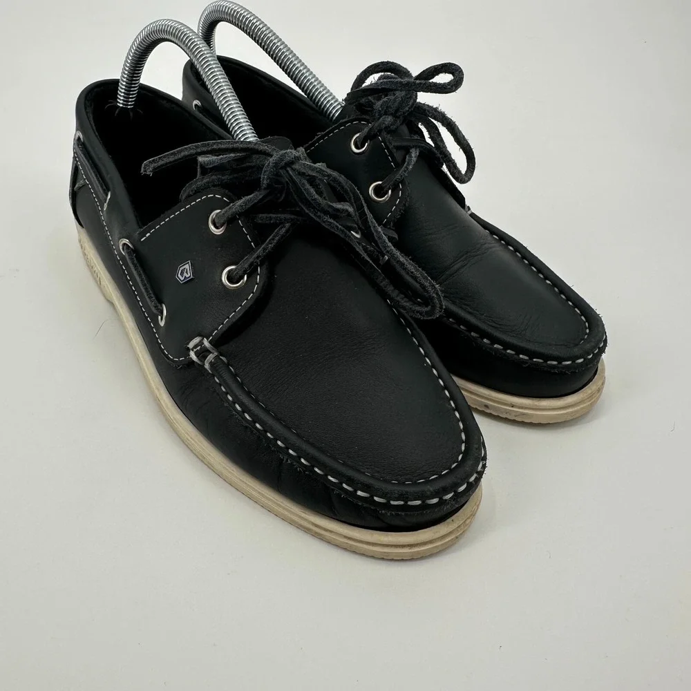 Dubarry‎ of Ireland Admirals Deck Shoes Womens Size 6 Blue Two Eye Soft Durable